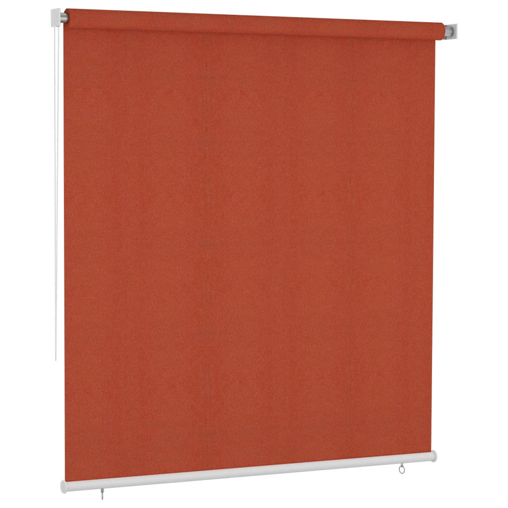 Rolgordijn voor buiten 225(B)x230(H) cm HDPE terracottakleurig is nu te koop bij PeponiXL, paradijselijk wonen!