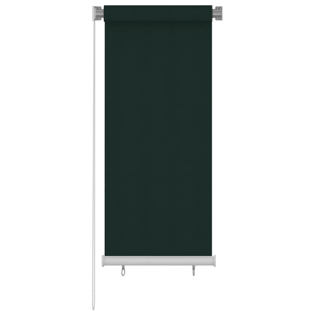 Rolgordijn voor buiten 65(B)x140(H) cm HDPE donkergroen is nu te koop bij PeponiXL, paradijselijk wonen!