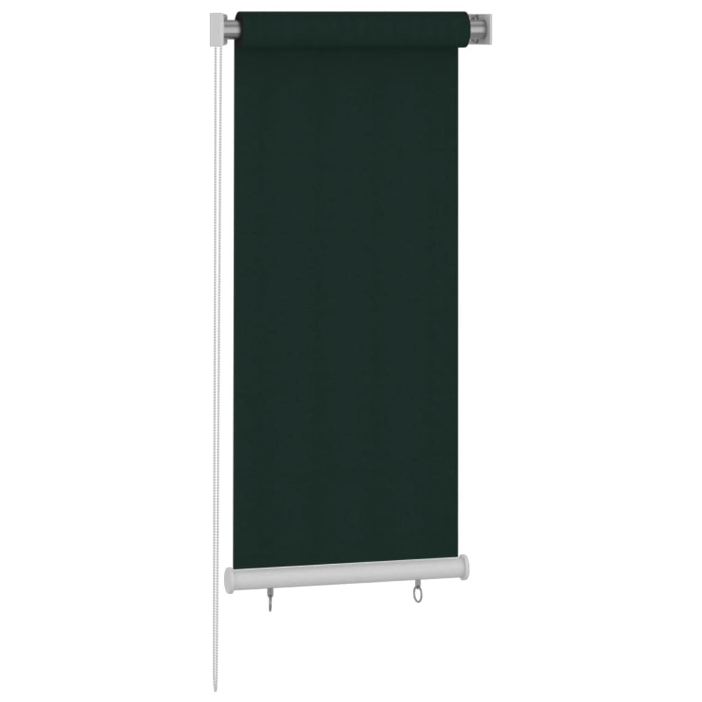 Rolgordijn voor buiten 65(B)x140(H) cm HDPE donkergroen is nu te koop bij PeponiXL, paradijselijk wonen!
