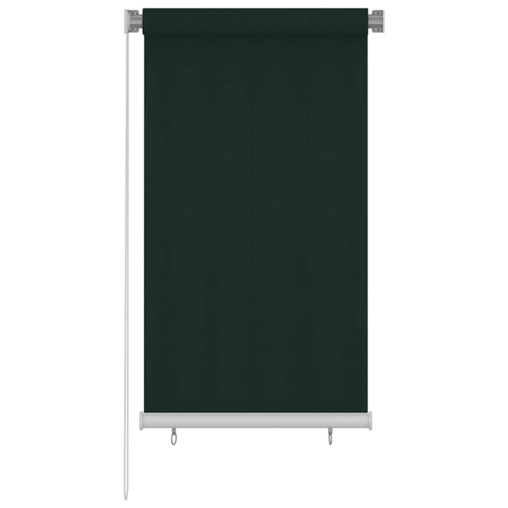 Rolgordijn voor buiten 85(B)x140(H) cm HDPE donkergroen is nu te koop bij PeponiXL, paradijselijk wonen!