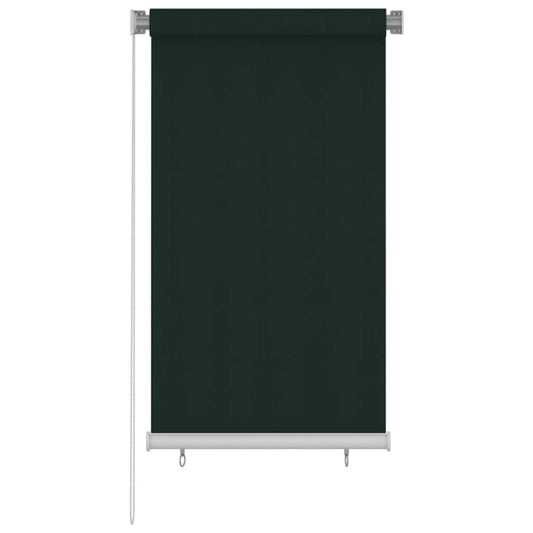 Rolgordijn voor buiten 85(B)x140(H) cm HDPE donkergroen is nu te koop bij PeponiXL, paradijselijk wonen!