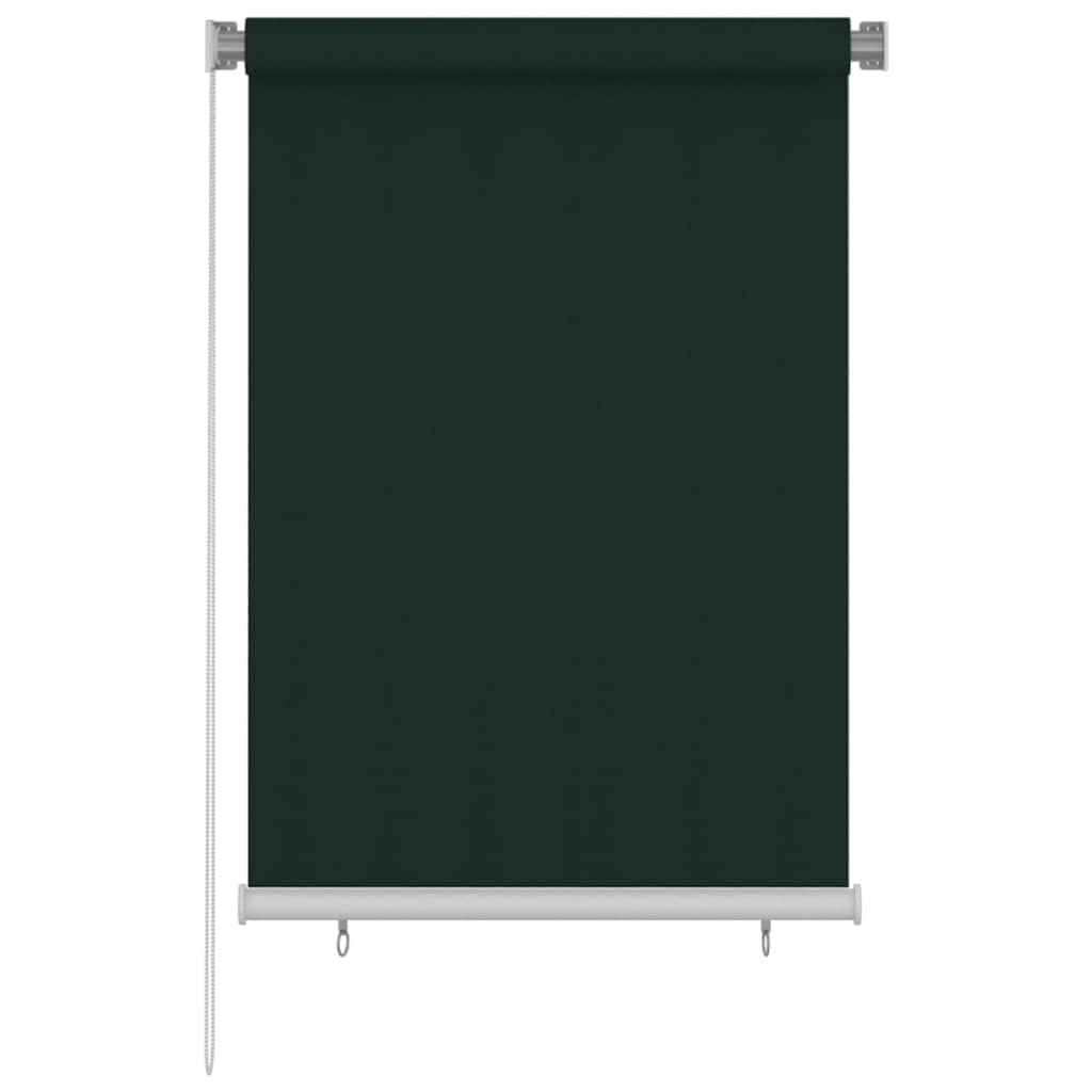 Rolgordijn voor buiten 105(B)x140(H) cm HDPE donkergroen is nu te koop bij PeponiXL, paradijselijk wonen!