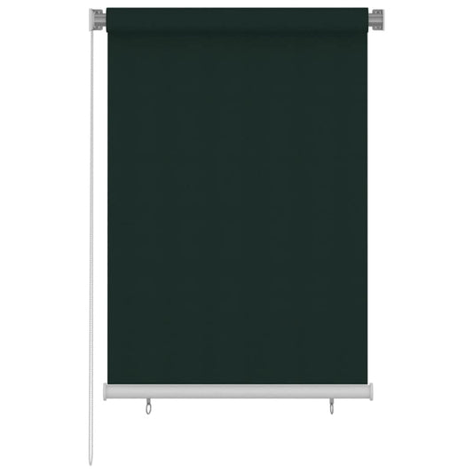 Rolgordijn voor buiten 105(B)x140(H) cm HDPE donkergroen is nu te koop bij PeponiXL, paradijselijk wonen!