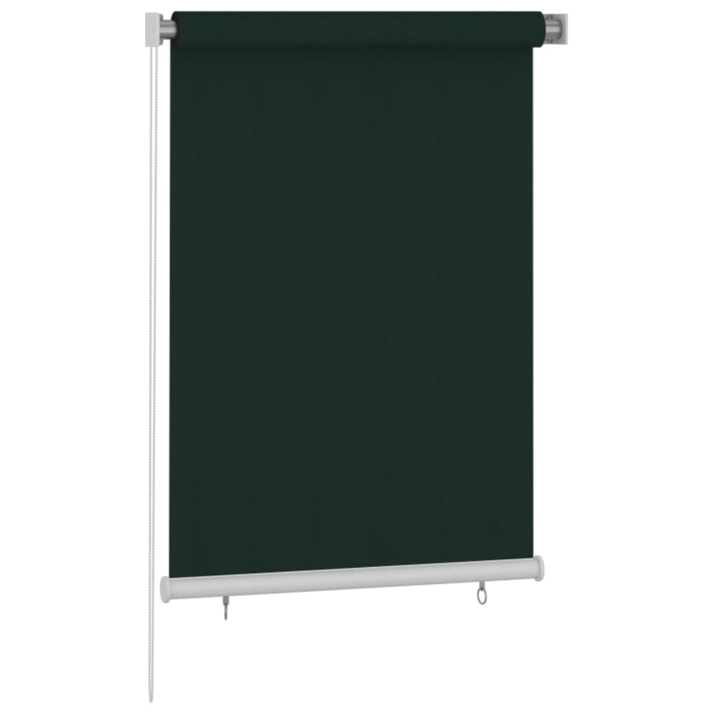 Rolgordijn voor buiten 105(B)x140(H) cm HDPE donkergroen is nu te koop bij PeponiXL, paradijselijk wonen!