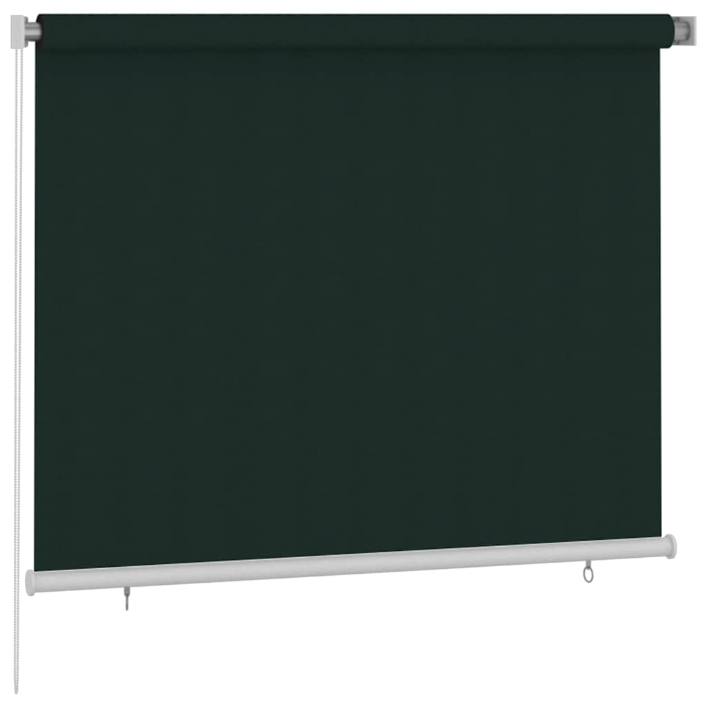 Rolgordijn voor buiten 185(B)x140(H) cm HDPE donkergroen is nu te koop bij PeponiXL, paradijselijk wonen!