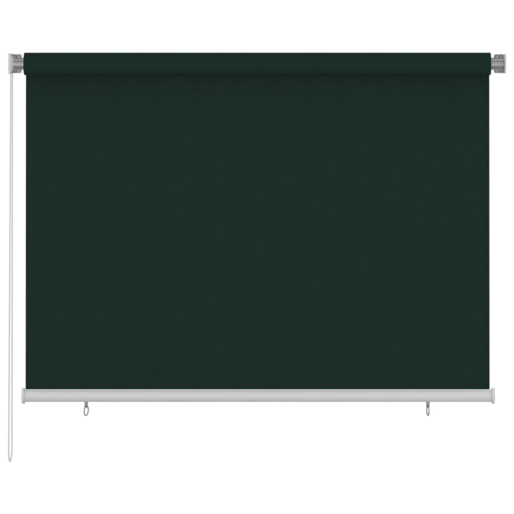 Rolgordijn voor buiten 205(B)x140(H) cm HDPE donkergroen is nu te koop bij PeponiXL, paradijselijk wonen!