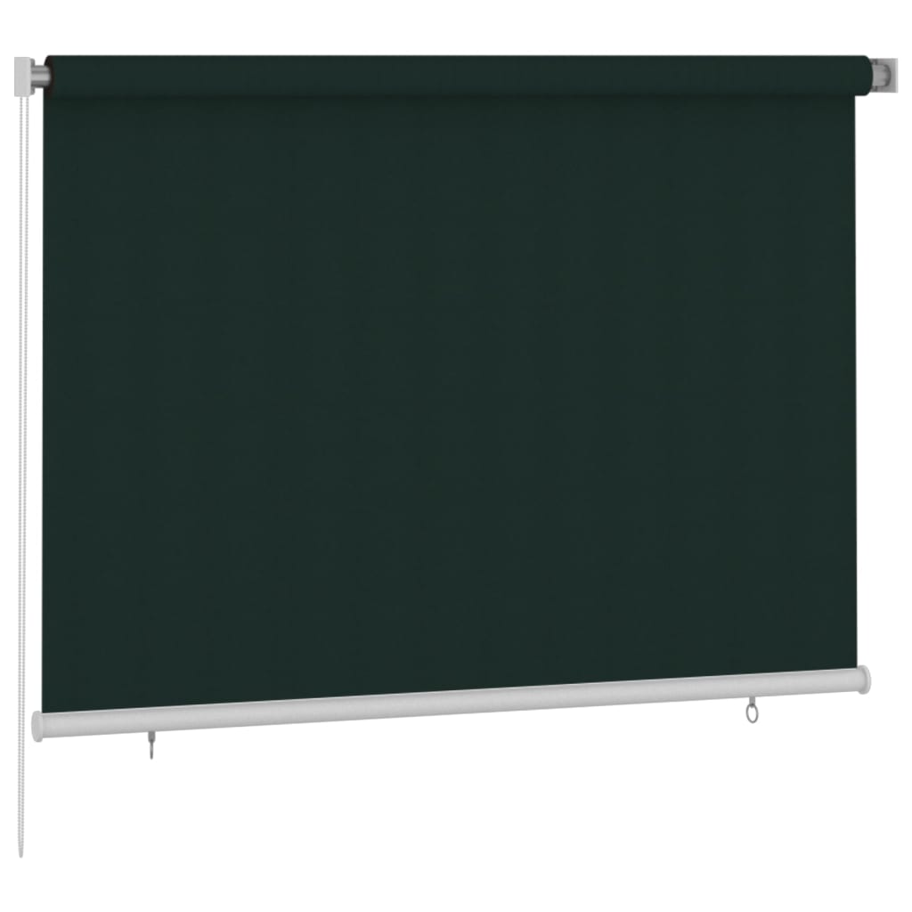 Rolgordijn voor buiten 205(B)x140(H) cm HDPE donkergroen is nu te koop bij PeponiXL, paradijselijk wonen!