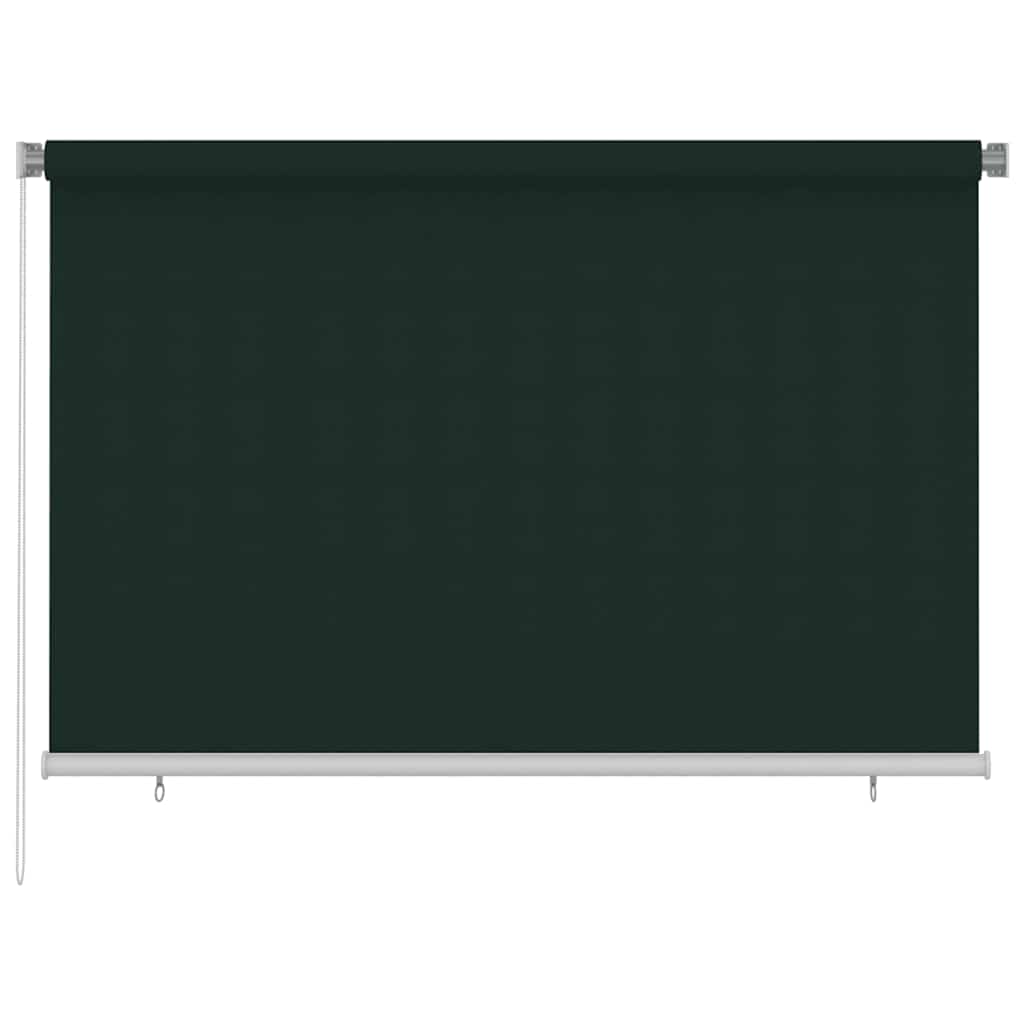 Rolgordijn voor buiten 225(B)x140(H) cm HDPE donkergroen is nu te koop bij PeponiXL, paradijselijk wonen!