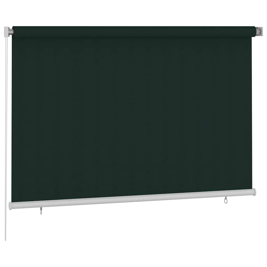 Rolgordijn voor buiten 225(B)x140(H) cm HDPE donkergroen is nu te koop bij PeponiXL, paradijselijk wonen!