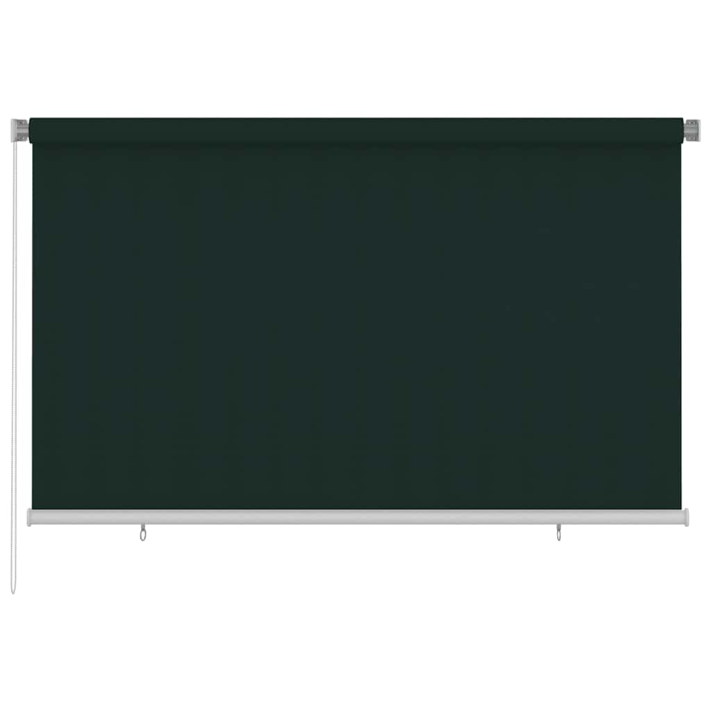 Rolgordijn voor buiten 245(B)x140(H) cm HDPE donkergroen is nu te koop bij PeponiXL, paradijselijk wonen!