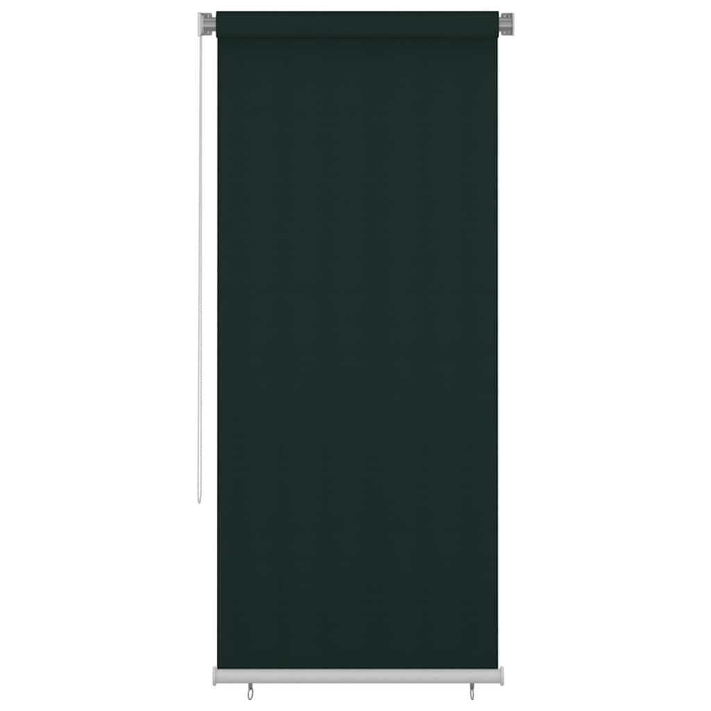Rolgordijn voor buiten 105(B)x230(H) cm HDPE donkergroen is nu te koop bij PeponiXL, paradijselijk wonen!