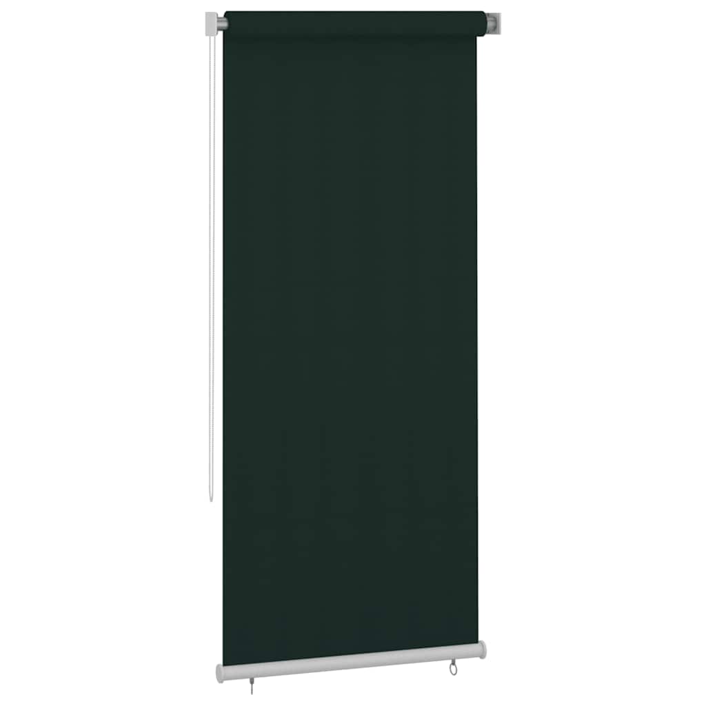 Rolgordijn voor buiten 105(B)x230(H) cm HDPE donkergroen is nu te koop bij PeponiXL, paradijselijk wonen!