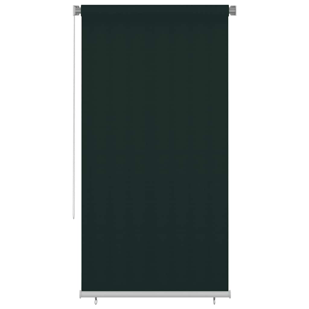 Rolgordijn voor buiten 125(B)x230(H) cm HDPE donkergroen is nu te koop bij PeponiXL, paradijselijk wonen!