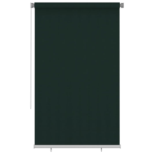 Rolgordijn voor buiten 145(B)x230(H) cm HDPE donkergroen is nu te koop bij PeponiXL, paradijselijk wonen!