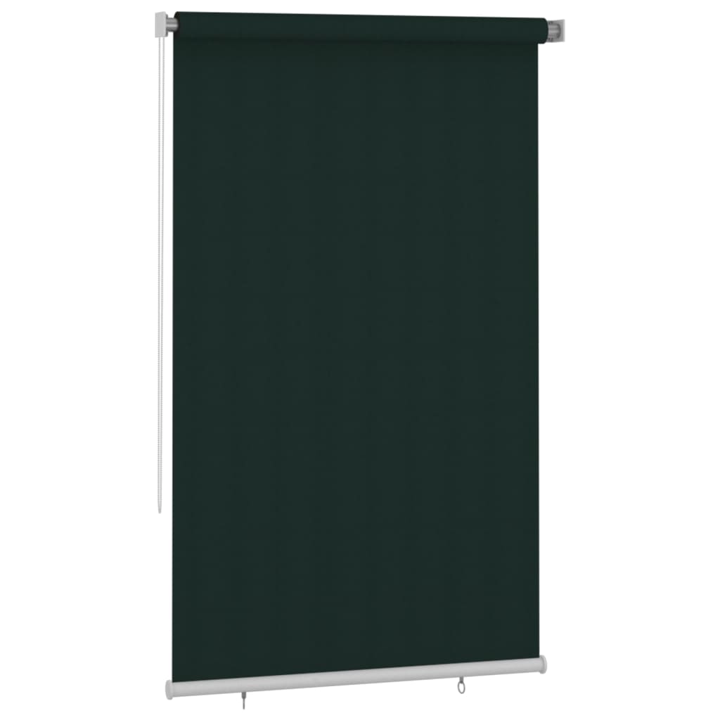 Rolgordijn voor buiten 145(B)x230(H) cm HDPE donkergroen is nu te koop bij PeponiXL, paradijselijk wonen!