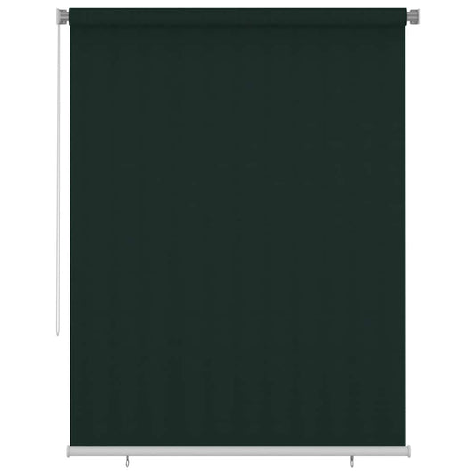 Rolgordijn voor buiten 185(B)x230(H) cm HDPE donkergroen is nu te koop bij PeponiXL, paradijselijk wonen!