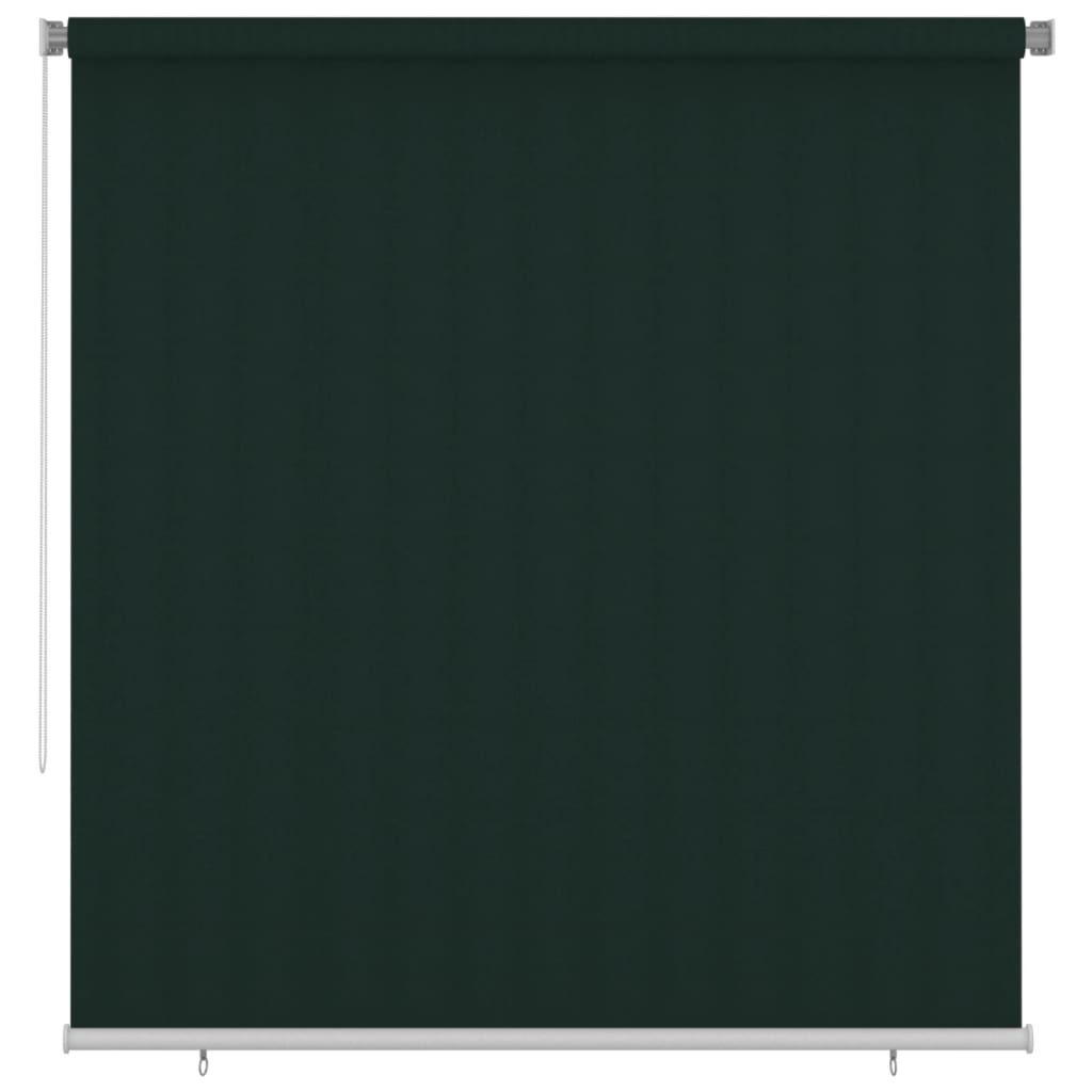 Rolgordijn voor buiten 225(B)x230(H) cm HDPE donkergroen is nu te koop bij PeponiXL, paradijselijk wonen!