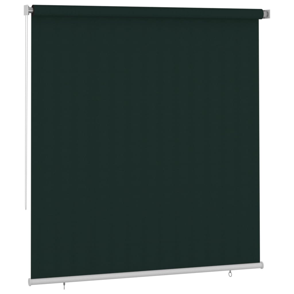 Rolgordijn voor buiten 225(B)x230(H) cm HDPE donkergroen is nu te koop bij PeponiXL, paradijselijk wonen!