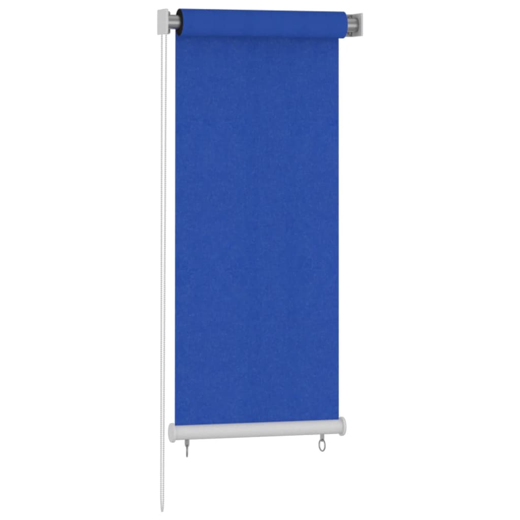 Rolgordijn voor buiten 65(B)x140(H) cm HDPE blauw is nu te koop bij PeponiXL, paradijselijk wonen!