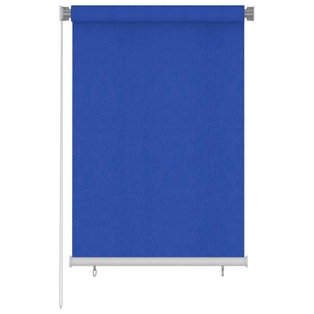 Rolgordijn voor buiten 105(B)x140(H) cm HDPE blauw is nu te koop bij PeponiXL, paradijselijk wonen!