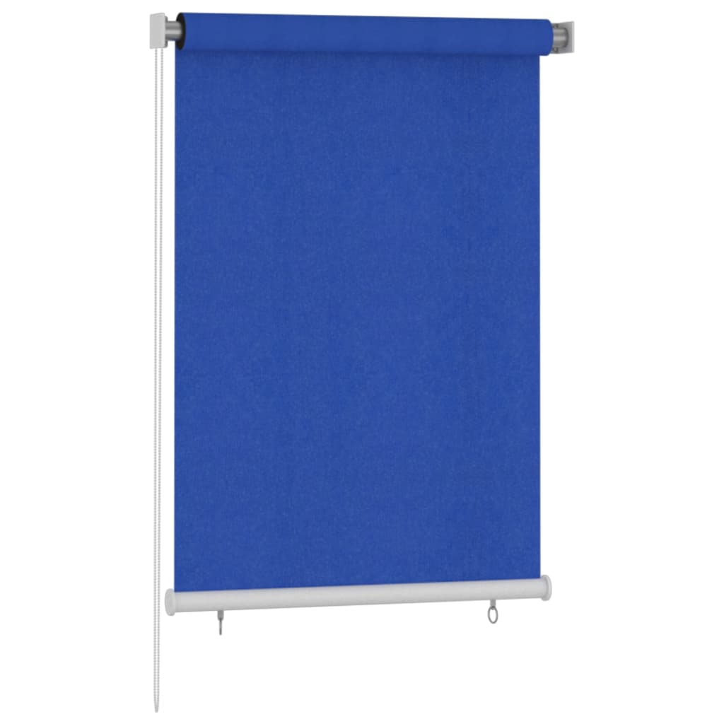 Rolgordijn voor buiten 105(B)x140(H) cm HDPE blauw is nu te koop bij PeponiXL, paradijselijk wonen!
