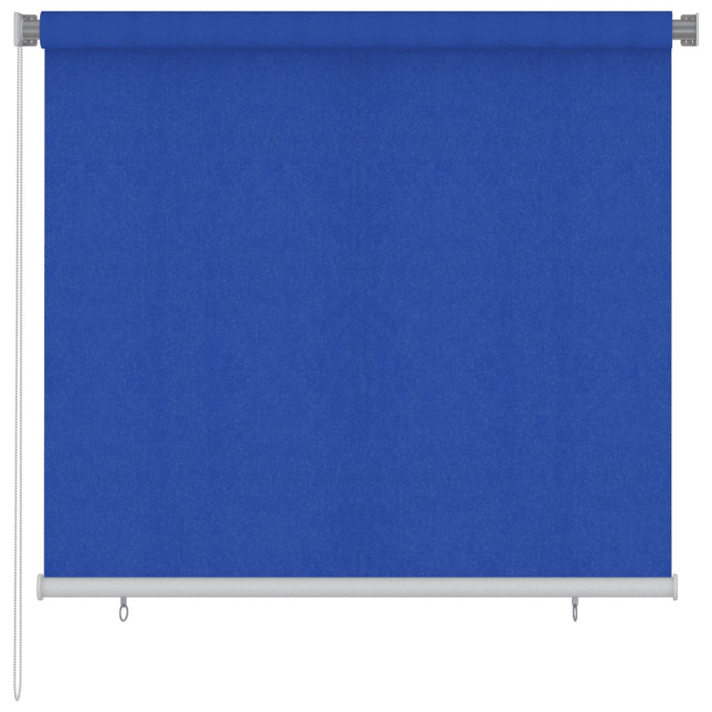 Rolgordijn voor buiten 165(B)x140(H) cm HDPE blauw is nu te koop bij PeponiXL, paradijselijk wonen!