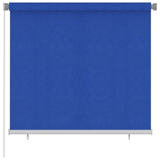 Rolgordijn voor buiten 165(B)x140(H) cm HDPE blauw is nu te koop bij PeponiXL, paradijselijk wonen!