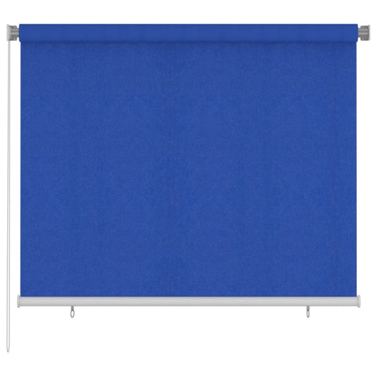 Rolgordijn voor buiten 185(B)x140(H) cm HDPE blauw is nu te koop bij PeponiXL, paradijselijk wonen!