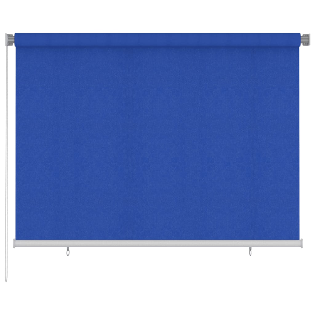 Rolgordijn voor buiten 205(B)x140(H) cm HDPE blauw is nu te koop bij PeponiXL, paradijselijk wonen!