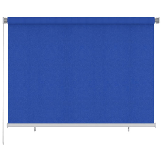 Rolgordijn voor buiten 205(B)x140(H) cm HDPE blauw is nu te koop bij PeponiXL, paradijselijk wonen!