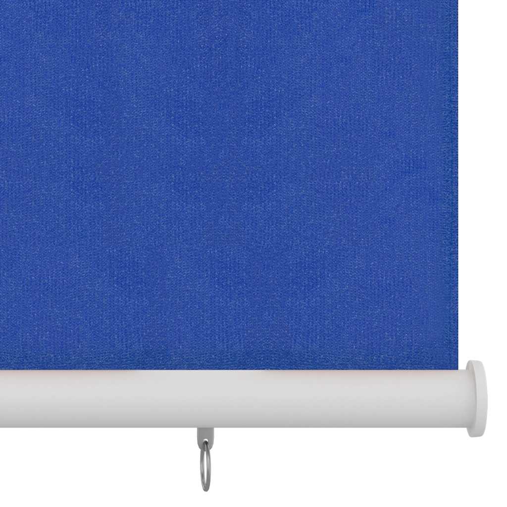 Rolgordijn voor buiten 245(B)x140(H) cm HDPE blauw is nu te koop bij PeponiXL, paradijselijk wonen!