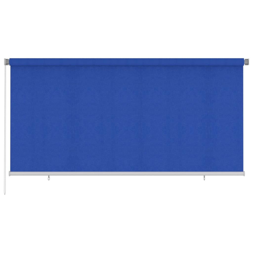 Rolgordijn voor buiten 305(B)x140(H) cm HDPE blauw is nu te koop bij PeponiXL, paradijselijk wonen!