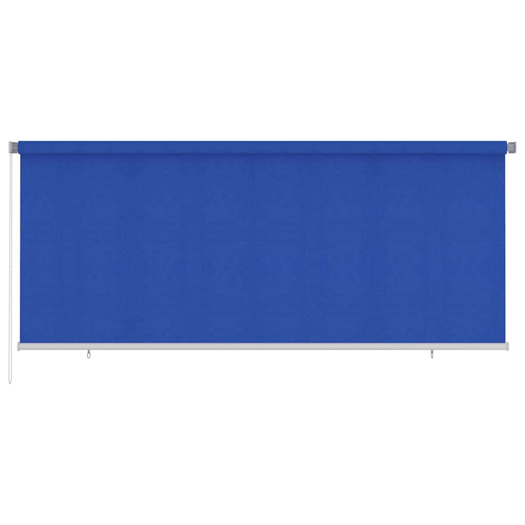 Rolgordijn voor buiten 355(B)x140(H) cm HDPE blauw is nu te koop bij PeponiXL, paradijselijk wonen!