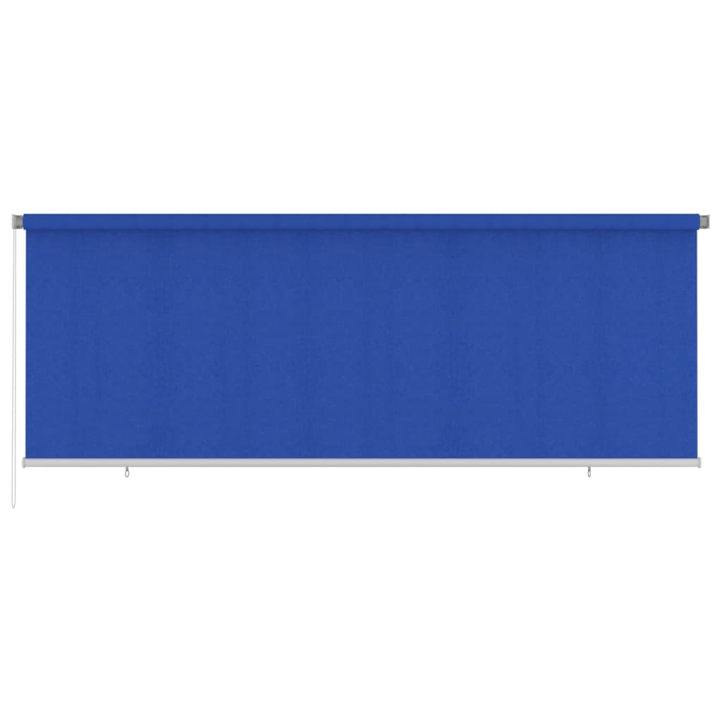Rolgordijn voor buiten 405(B)x140(H) cm HDPE blauw is nu te koop bij PeponiXL, paradijselijk wonen!