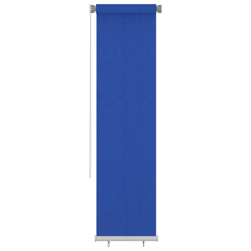 Rolgordijn voor buiten 65(B)x230(H) cm HDPE blauw is nu te koop bij PeponiXL, paradijselijk wonen!