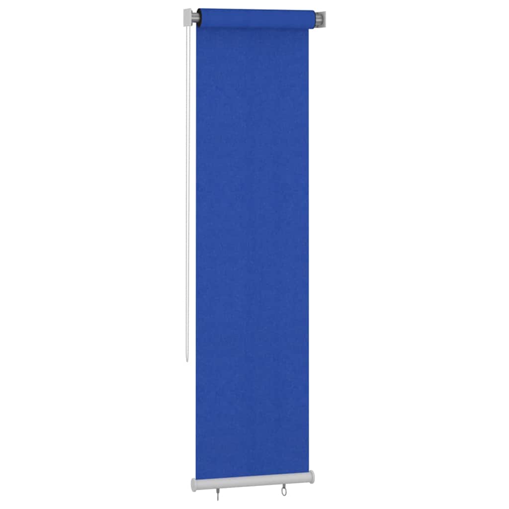 Rolgordijn voor buiten 65(B)x230(H) cm HDPE blauw is nu te koop bij PeponiXL, paradijselijk wonen!