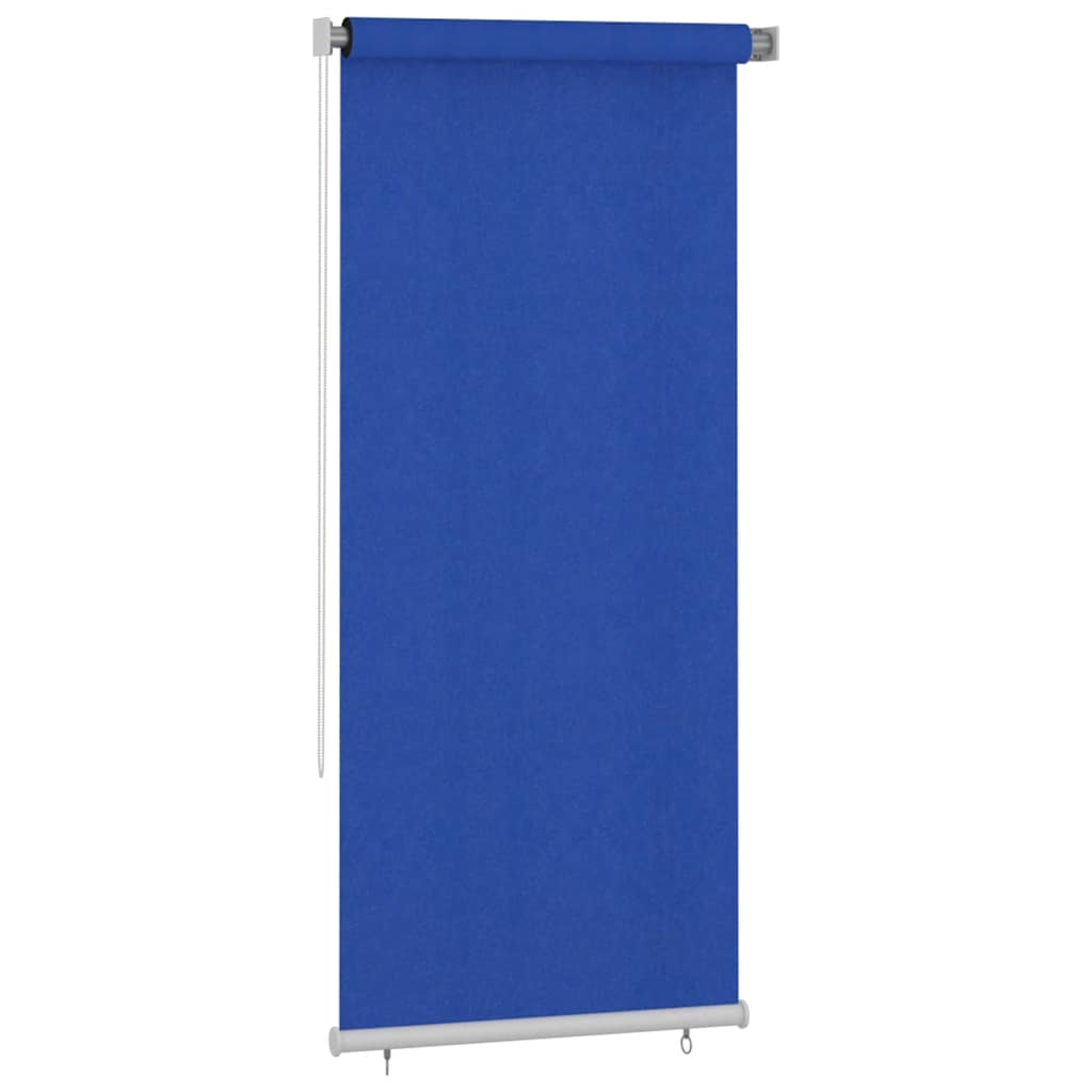 Rolgordijn voor buiten 105(B)x230(H) cm HDPE blauw is nu te koop bij PeponiXL, paradijselijk wonen!