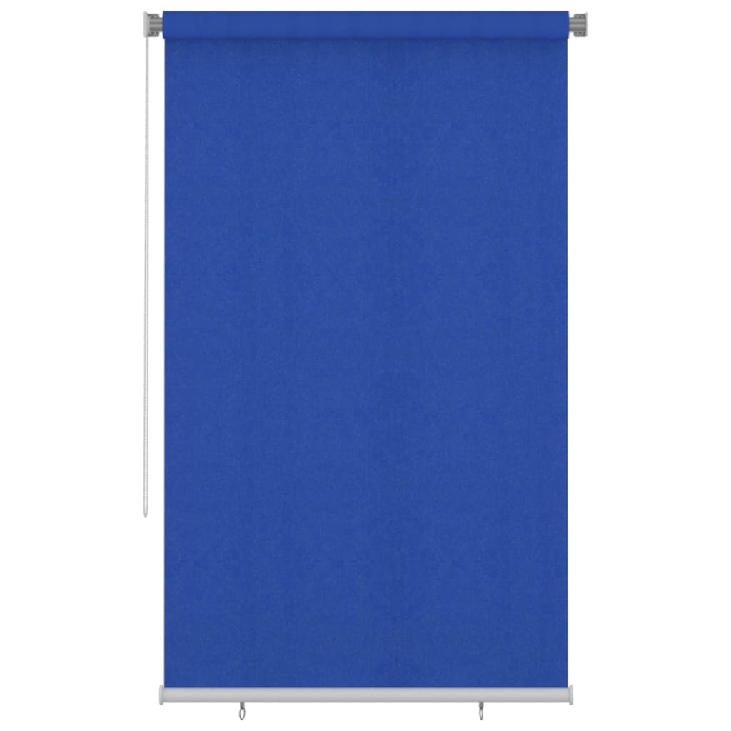Rolgordijn voor buiten 145(B)x230(H) cm HDPE blauw is nu te koop bij PeponiXL, paradijselijk wonen!