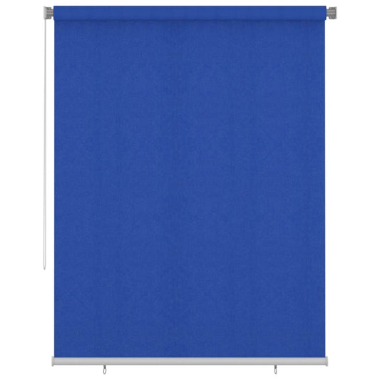 Rolgordijn voor buiten 185(B)x230(H) cm HDPE blauw is nu te koop bij PeponiXL, paradijselijk wonen!