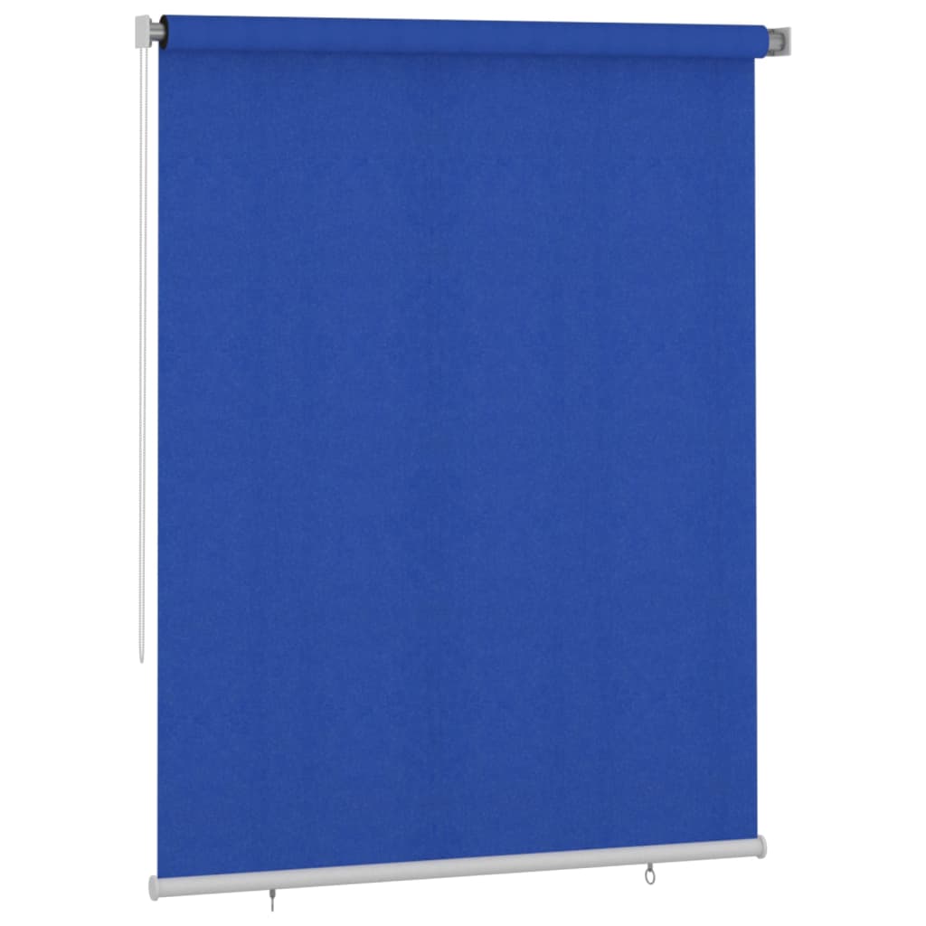 Rolgordijn voor buiten 185(B)x230(H) cm HDPE blauw is nu te koop bij PeponiXL, paradijselijk wonen!