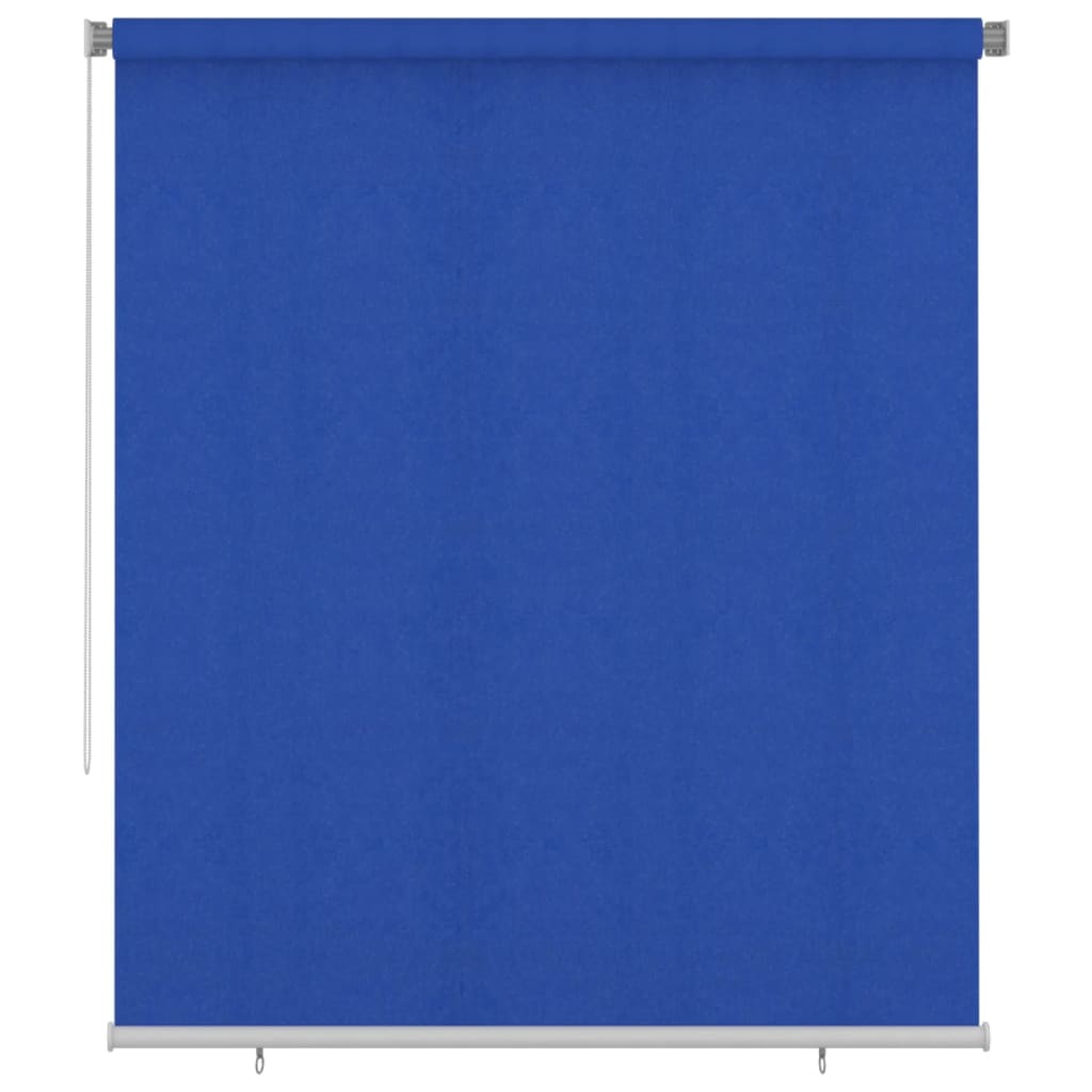 Rolgordijn voor buiten 205(B)x230(H) cm HDPE blauw is nu te koop bij PeponiXL, paradijselijk wonen!
