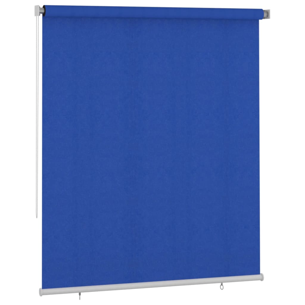 Rolgordijn voor buiten 205(B)x230(H) cm HDPE blauw is nu te koop bij PeponiXL, paradijselijk wonen!