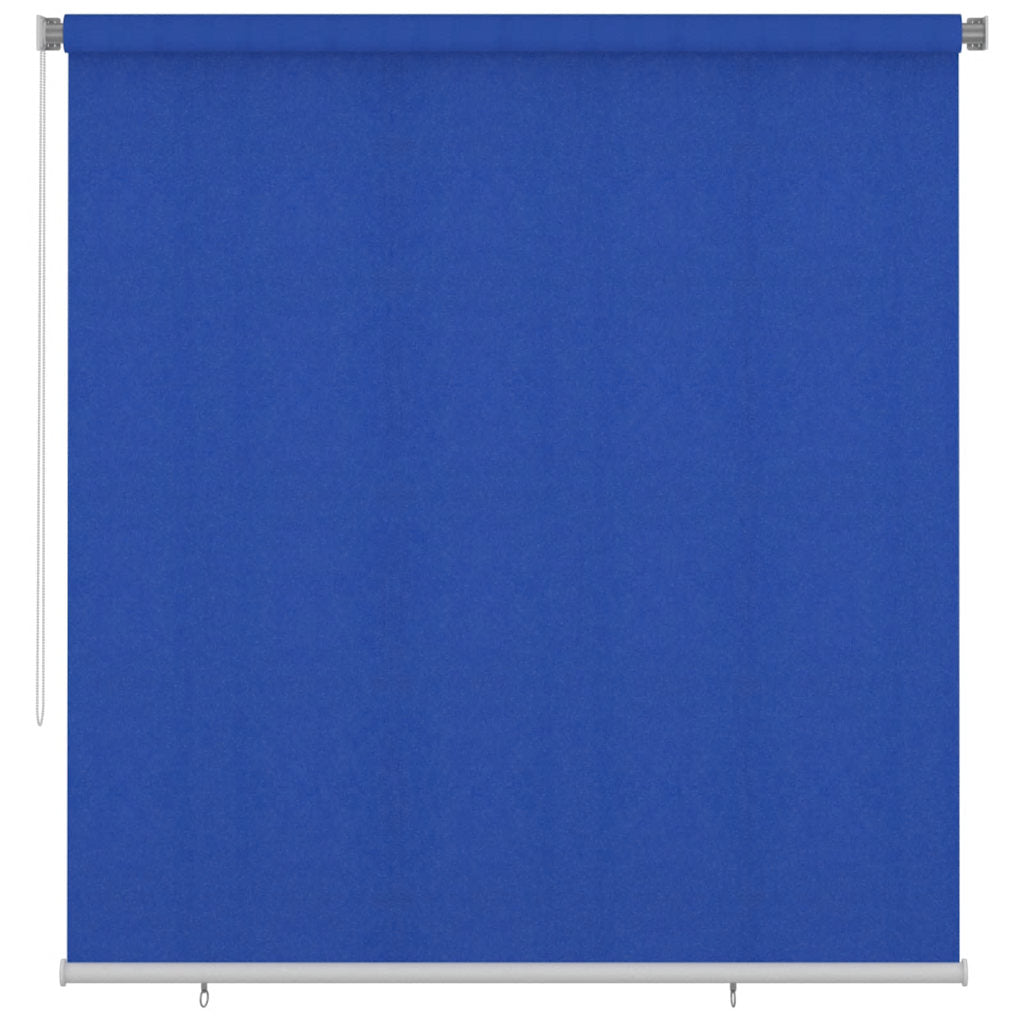 Rolgordijn voor buiten 225(B)x230(H) cm HDPE blauw is nu te koop bij PeponiXL, paradijselijk wonen!