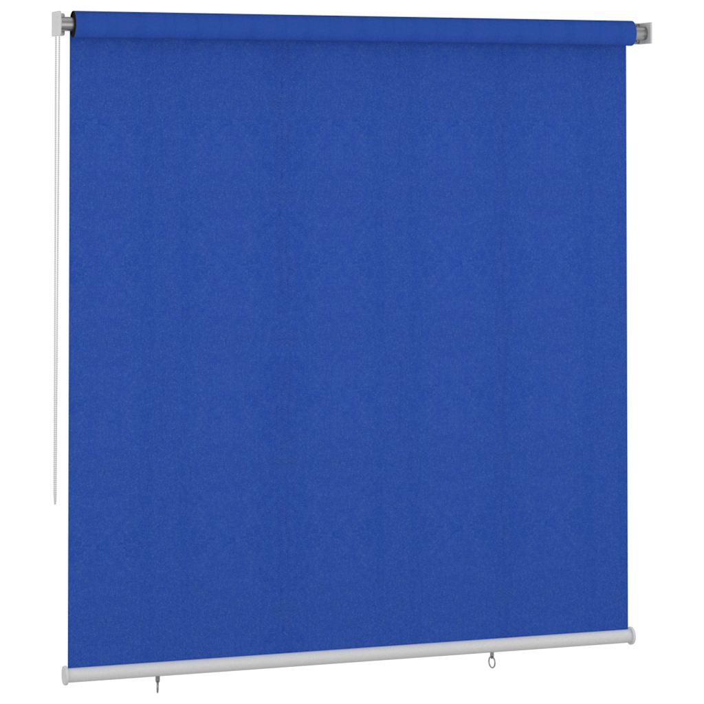 Rolgordijn voor buiten 225(B)x230(H) cm HDPE blauw is nu te koop bij PeponiXL, paradijselijk wonen!