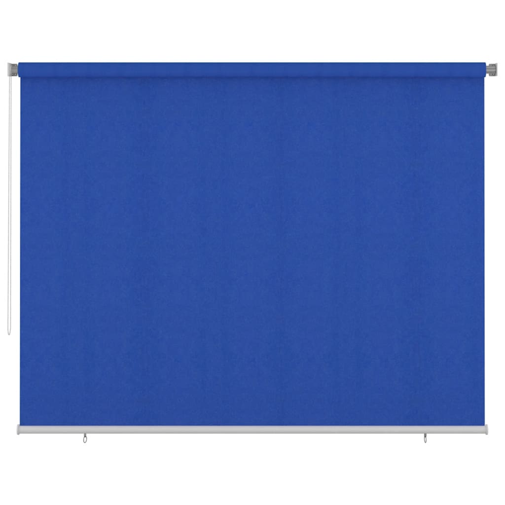 Rolgordijn voor buiten 305(B)x230(H) cm HDPE blauw is nu te koop bij PeponiXL, paradijselijk wonen!