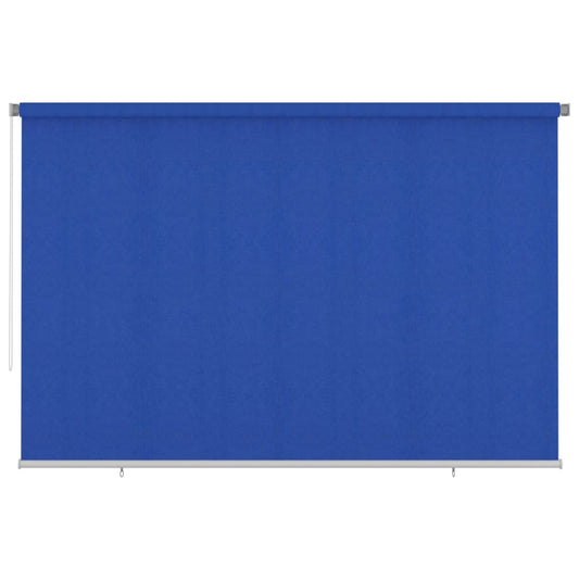 Rolgordijn voor buiten 355(B)x230(H) cm HDPE blauw is nu te koop bij PeponiXL, paradijselijk wonen!