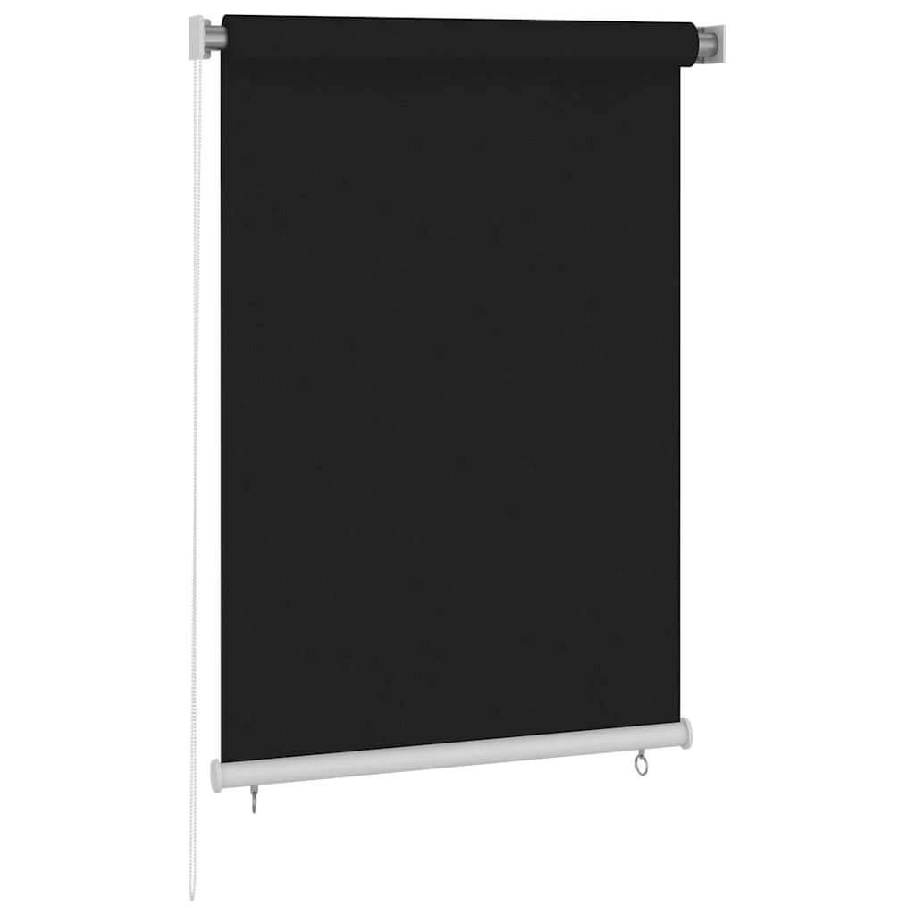 Rolgordijn voor buiten 105(B)x140(H) cm zwart is nu te koop bij PeponiXL, paradijselijk wonen!
