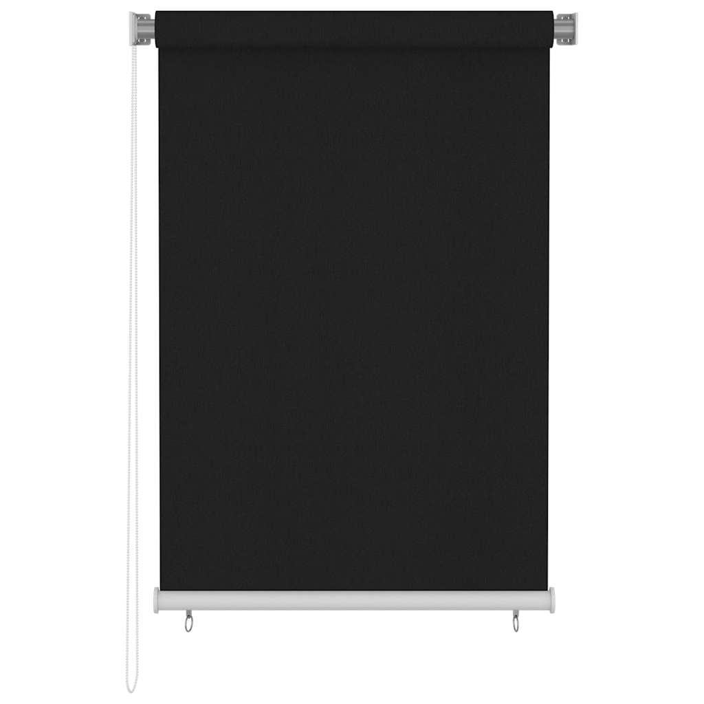 Rolgordijn voor buiten 105(B)x140(H) cm zwart is nu te koop bij PeponiXL, paradijselijk wonen!