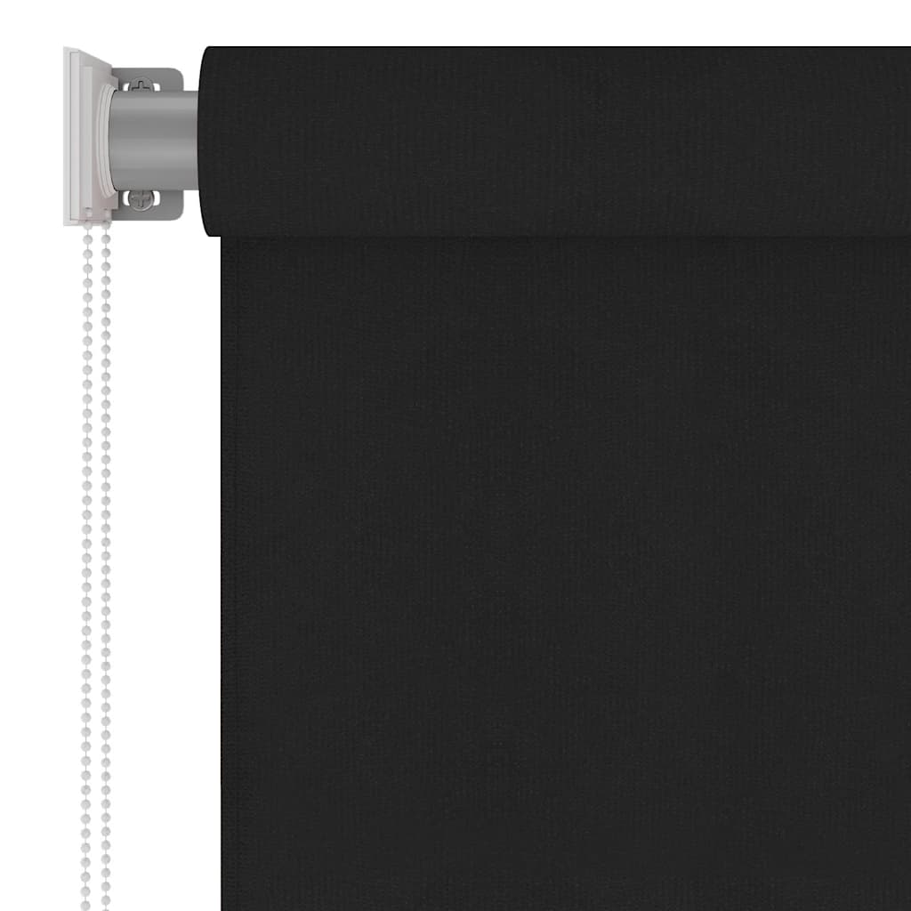 Rolgordijn voor buiten 105(B)x140(H) cm zwart is nu te koop bij PeponiXL, paradijselijk wonen!