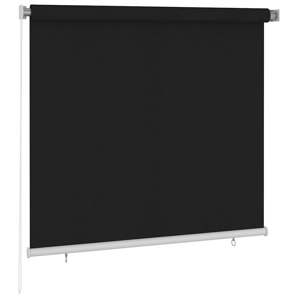 Rolgordijn voor buiten 165(B)x140(H) cm zwart is nu te koop bij PeponiXL, paradijselijk wonen!